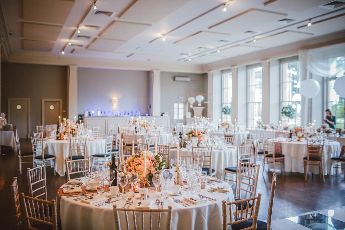 Wedding reception